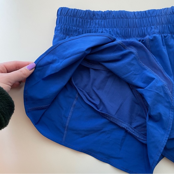 Lululemon Running Shorts, Royal Blue Size 6 - Picture 3 of 9